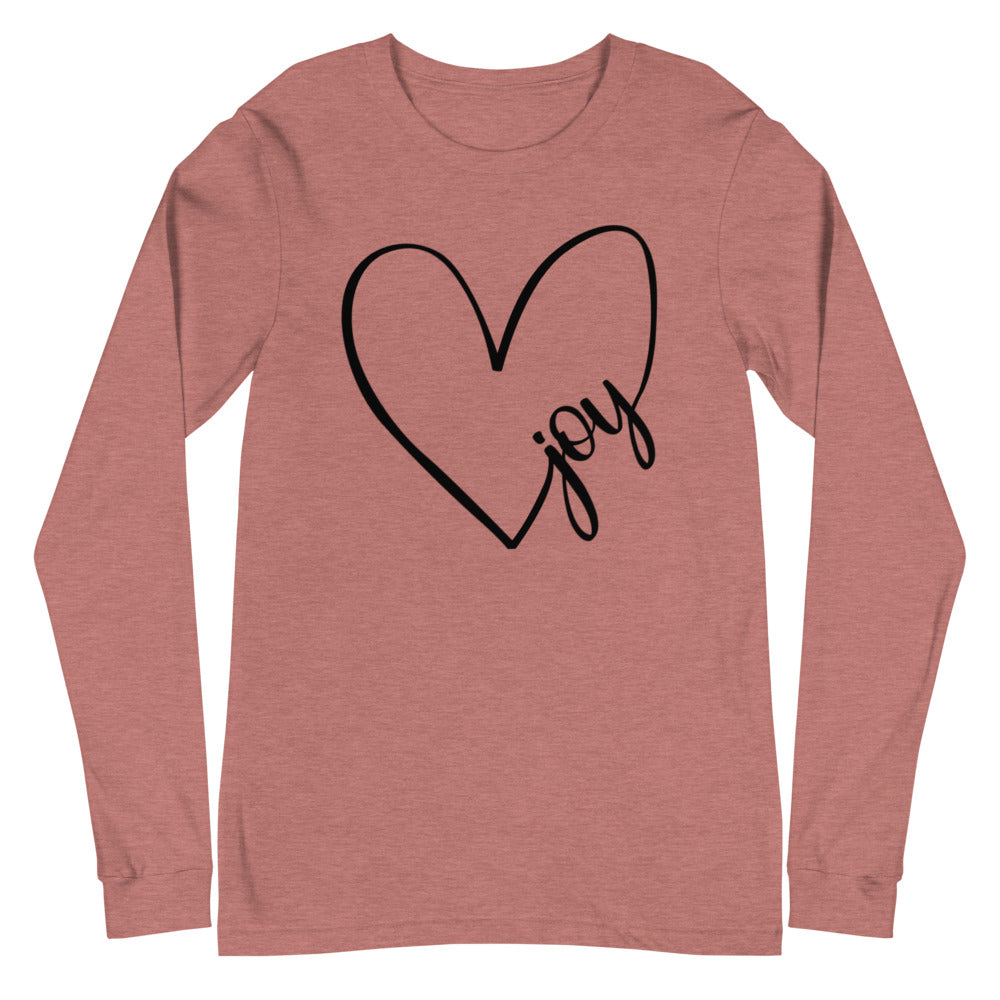 Joy Unisex Long Sleeve Tee