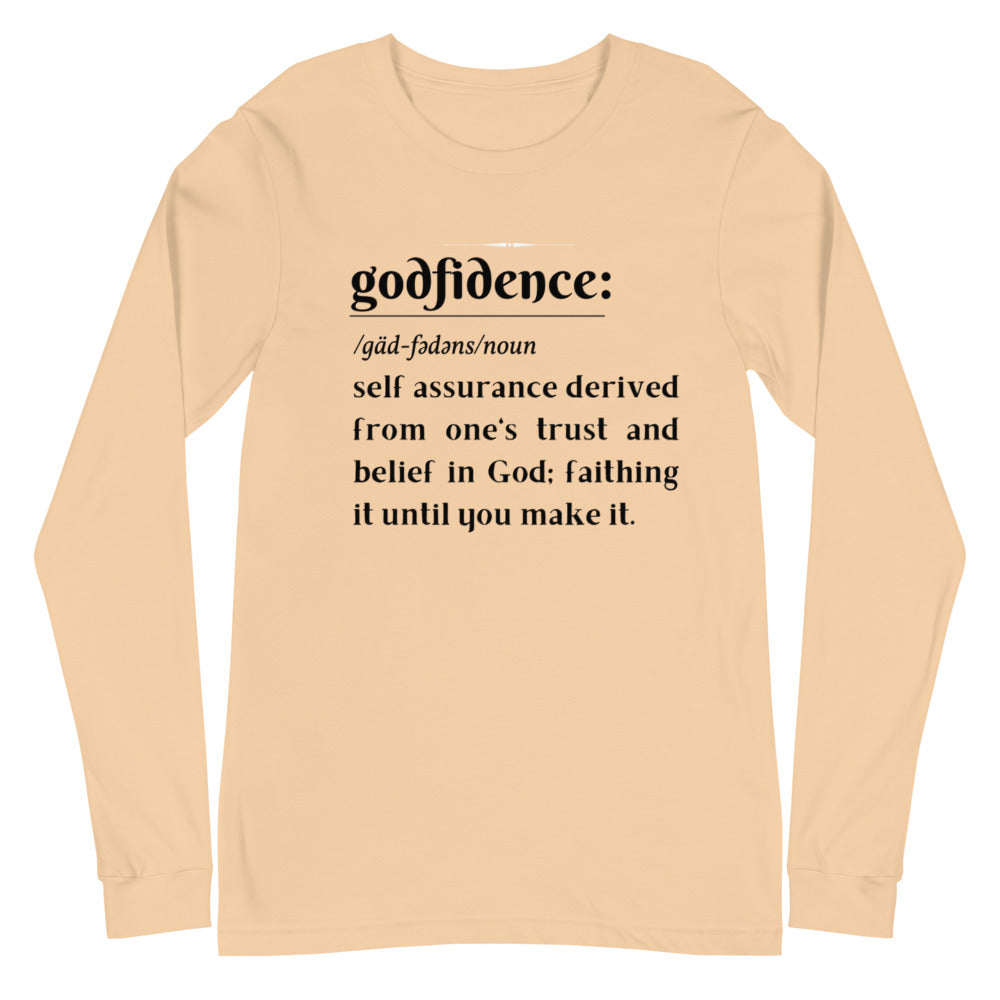 Godifidence Unisex Long Sleeve Tee